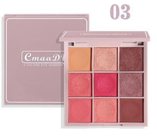  9-Shade Finger-Keyboard Eyeshadow Palette cashymart