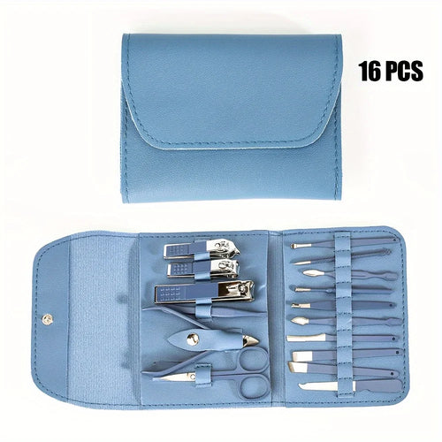  16pcs Professional Nail Clippers Set cashymart