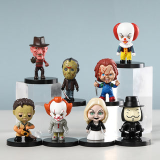  Spooky 8-Piece Horror Doll Set cashymart