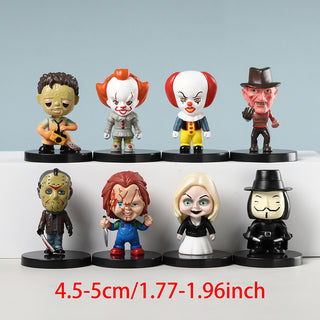  Spooky 8-Piece Horror Doll Set cashymart