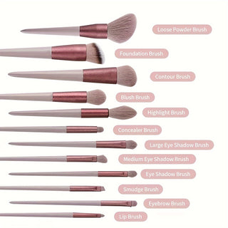  13-Piece Makeup Brush Set cashymart