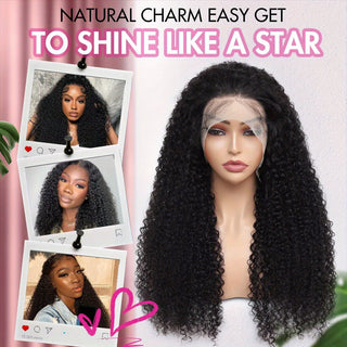  Jerry Curly Lace Front Wig cashymart