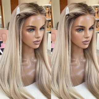  Elegant Ombre Lace Front Wig cashymart