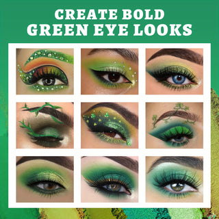  UCANBE Green Eyeshadow Palette cashymart