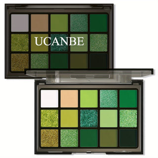  UCANBE Green Eyeshadow Palette cashymart