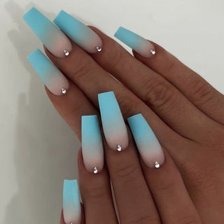  Long Coffin Nails Set cashymart