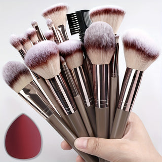  10-20pcs Makeup Brush Set cashymart