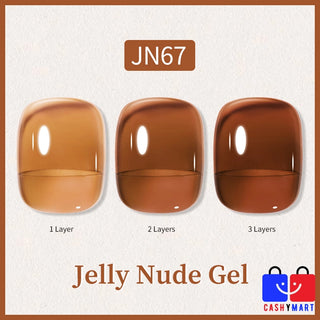  BORN PRETTY 10ml Jelly Nude Gel Nail Polish cashymart