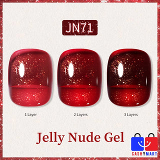  BORN PRETTY 10ml Jelly Nude Gel Nail Polish cashymart