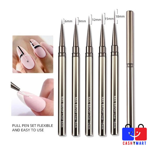 Pincéis Precisos para Nail Art Liner