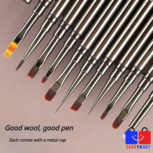 Pincéis Precisos para Nail Art Liner