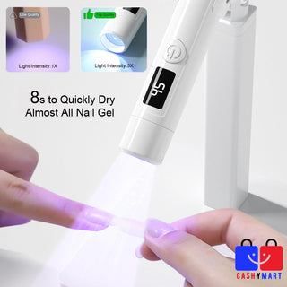  Rechargeable Mini UV LED Nail Lamp cashymart