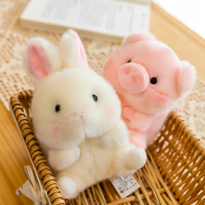  Adorable Plush Animal Keychain Pendants cashymart