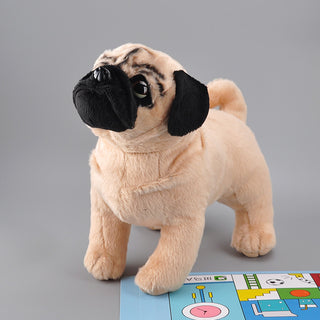  Adorable Plush Pug Simulation Toy cashymart