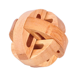  Wooden Educational Puzzle Toy for Adults - Kongming Lock Luban Lock cashymart