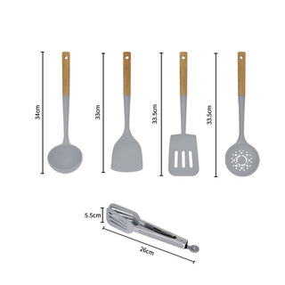  Silicone Kitchen Utensils Set cashymart