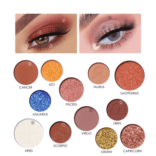  Zodiac-Inspired Eyeshadow Palette cashymart