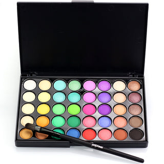  Sparkling 40-Color Waterproof Makeup Glitter Palette cashymart