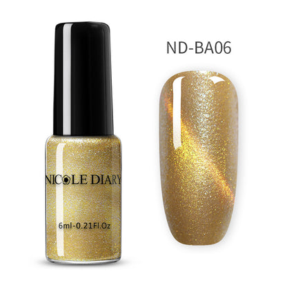  Cat Eye Nail Polish by NICOLE JOURNAL cashymart