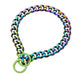 Color Plated Dog Chain