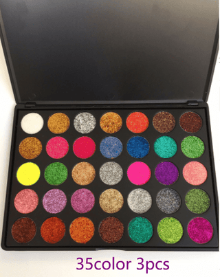  LeBeauti 35-Shade Diamond Glitter Palette cashymart