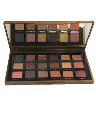  18 Color Golden Eye Shadow Palette Matte and Glitter cashymart