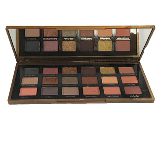  18 Color Golden Eye Shadow Palette Matte and Glitter cashymart