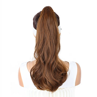  18 Inch Synthetic Wavy Curly Ponytail Extension cashymart