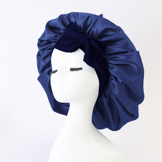  Elegant Satin Bow Elastic Nightcap cashymart