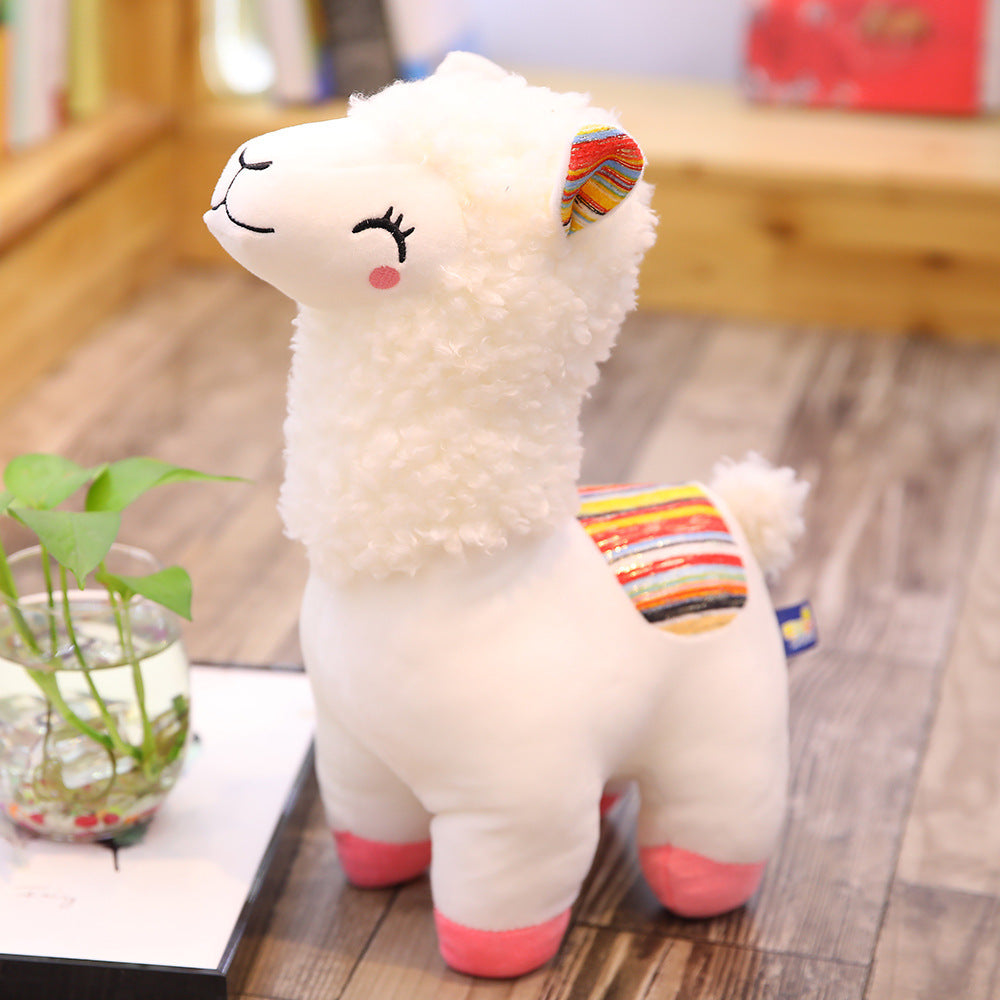  Alpaca Llama Plush Toy Doll Animal Stuffed Animal Dolls cashymart