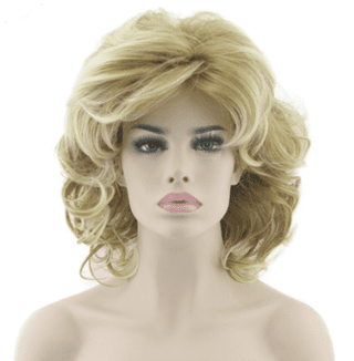  European and American Golden Short Hair Wigs cashymart