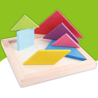  Colorful Wooden Tangram Puzzle Building Blocks cashymart