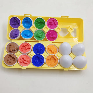  Egg Shape Matching Educational Toy for Kids cashymart