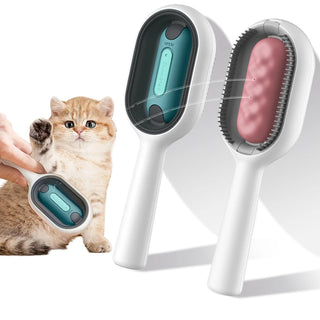  2-in-1 Cat Grooming and Cleaning Brush cashymart