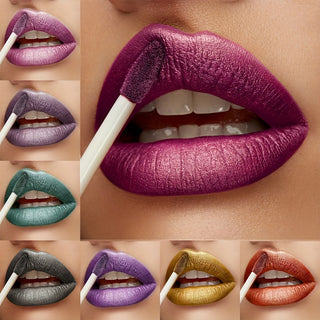  Pudaier 18 Color Golden Bar Lipstick cashymart