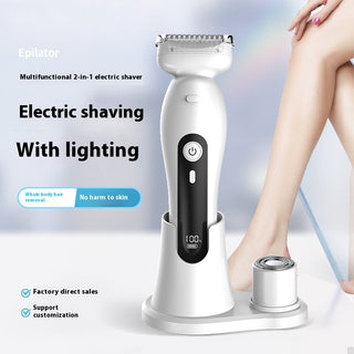  Women's 2-in-1 Electric Shaver cashymart