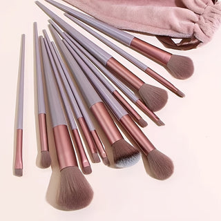  Luxe 13-Piece Makeup Brush Set cashymart