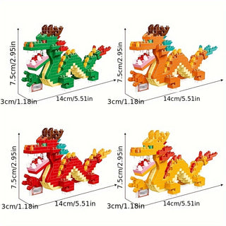  Enchanting Mini Dragon Building Blocks cashymart