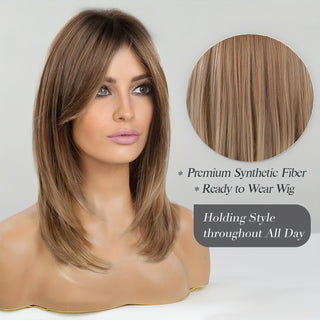  Woven Elegance: Chic Straight Wig cashymart