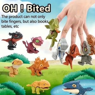  Dino Delight: 8pcs Mini Dinosaur Set cashymart