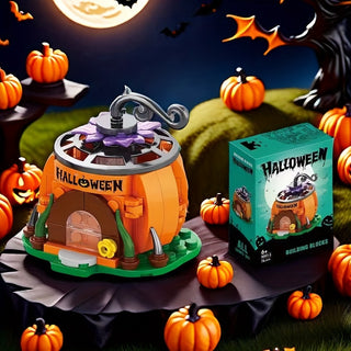  Halloween Candy House Building Block Set cashymart