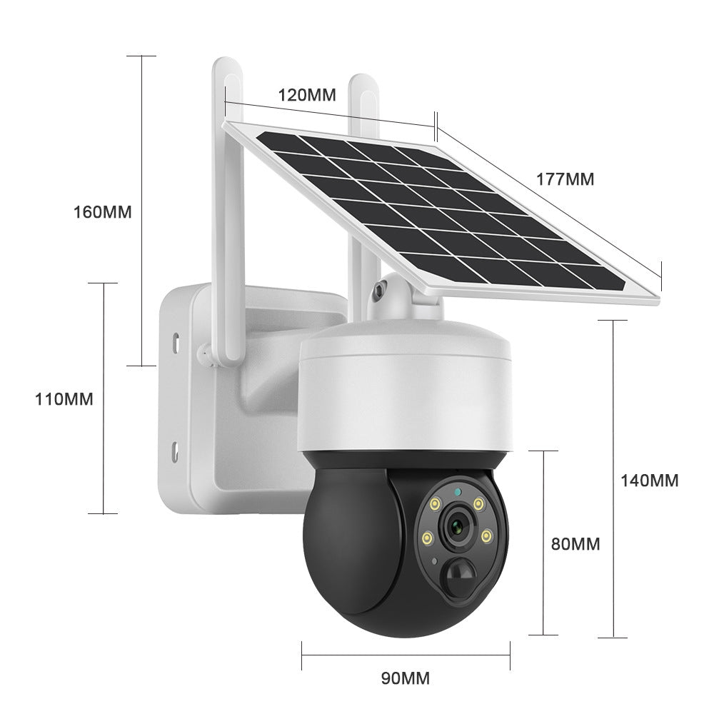  Solar-Powered 4G Wireless Outdoor Security Camera cashymart