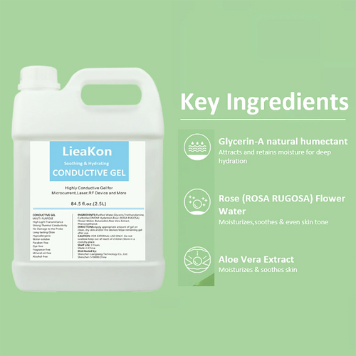  2.5L Clear Contact Gel for Ultrasound Beauty Care cashymart