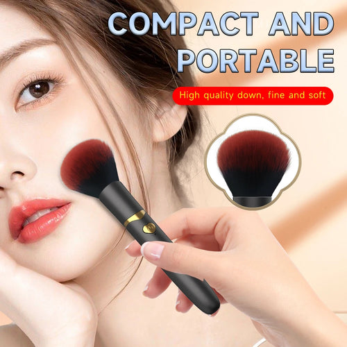  2 In 1 Electric Foundation Brush Vibration Makeup Tool cashymart