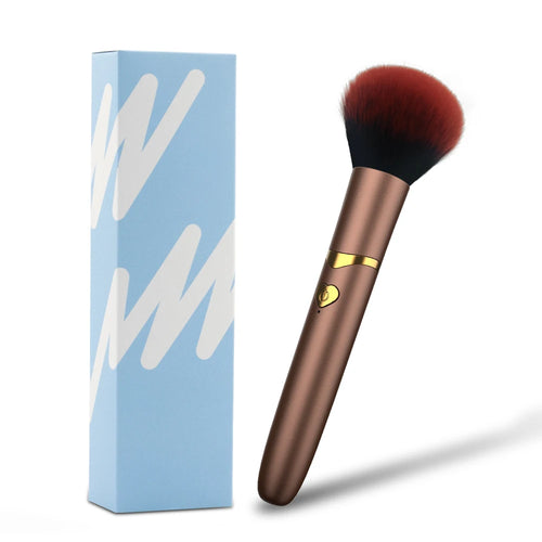  2 In 1 Electric Foundation Brush Vibration Makeup Tool cashymart