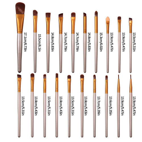  20 Piece High End Makeup Brush Set cashymart
