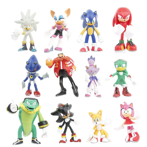 2024 Sonic PVC Shadow Tail Figure Set cashymart