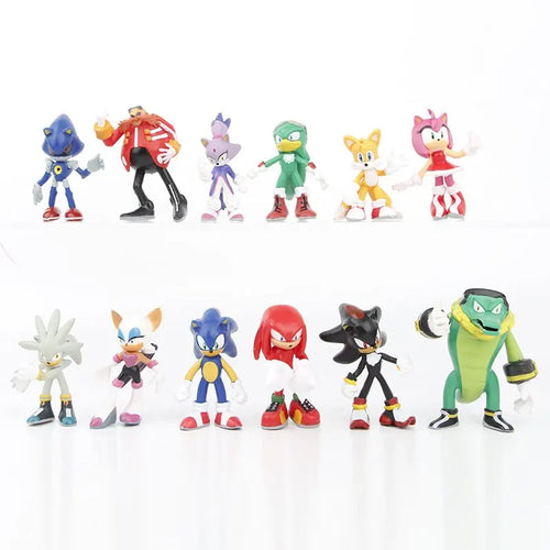  2024 Sonic PVC Shadow Tail Figure Set cashymart