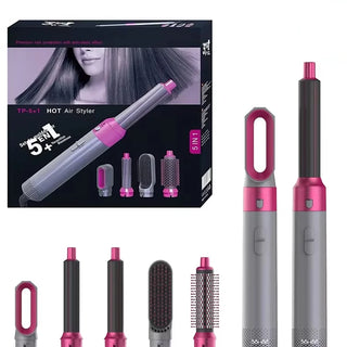  2025 New 5 in 1 Hair Dryer Hot Comb Set cashymart