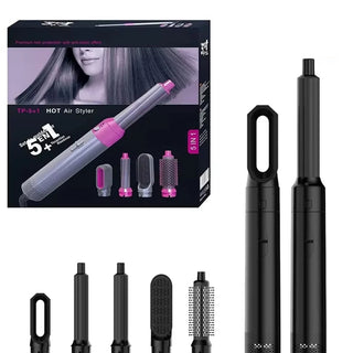 2025 New 5 in 1 Hair Dryer Hot Comb Set cashymart
